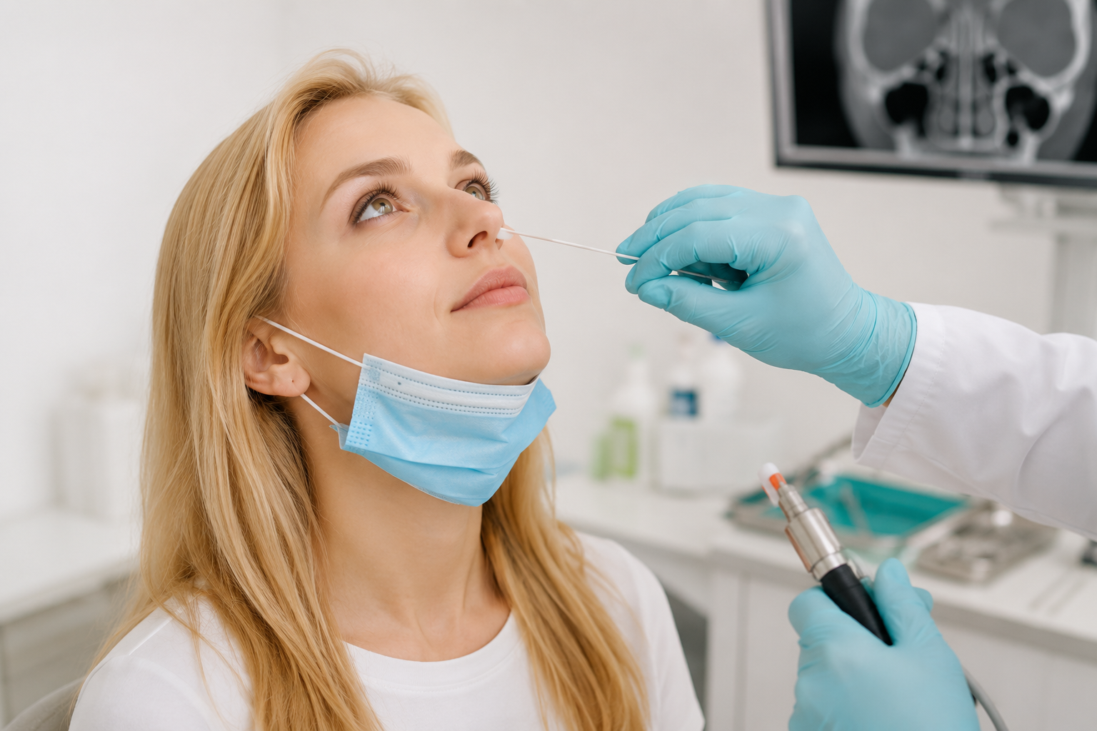 Diagnostyka i leczenie chorób nosa i zatok